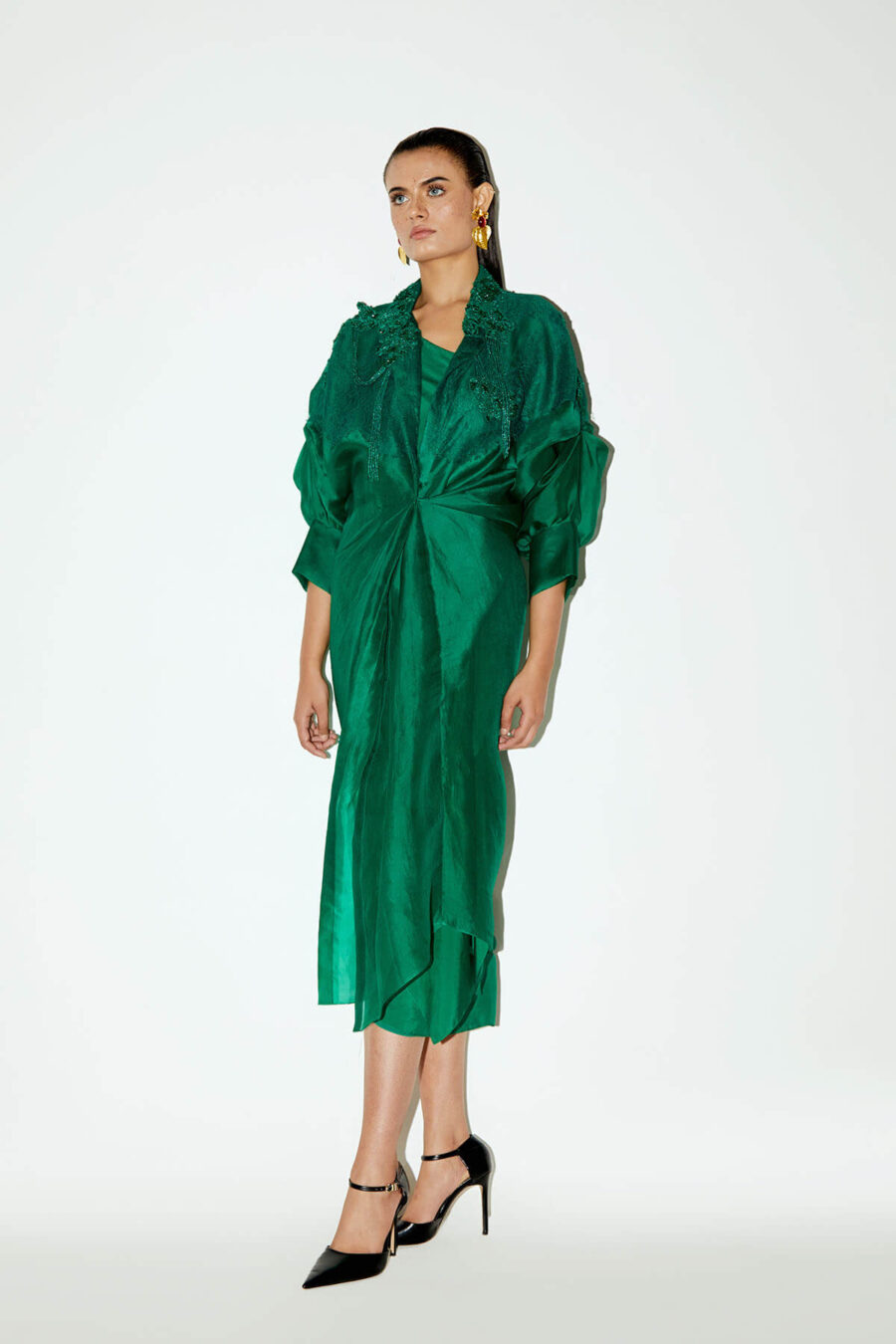 Moulin Mimosa with Mixed Lace Emb - Image 4