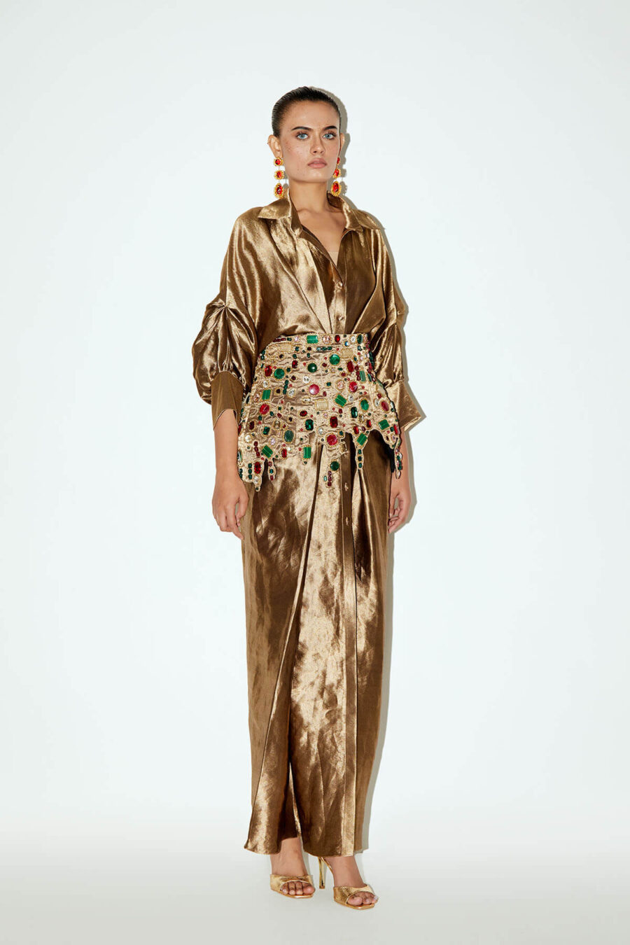 Eve Dress with Navratan Belt - Image 3