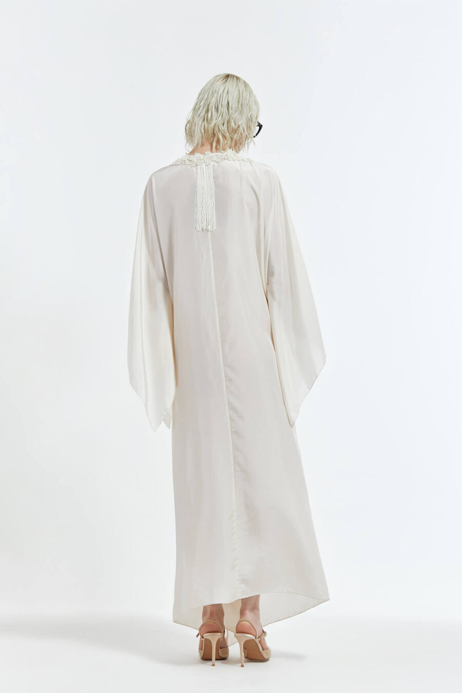 Levy Dress with Hanging Coral Moss - Image 3